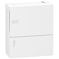 MIP12108 MINI PRAGMA ЩИТ НАВЕСНОЙ С БЕЛОЙ ДВ. 1РЯД/8МОД,IP40,IK07,63А,2 клеммы,Италия