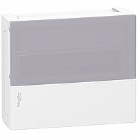 MIP12112S MINI PRAGMA ЩИТ НАВЕСНОЙ С ПРОЗРАЧ. ДВ. 1РЯД/12МОД,IP40,IK07,63А,2 клеммы,Италия