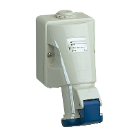 83116 Настен розетка винт 32А 2p+e IP44 200...250В