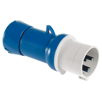 PKE32M423 Каб. вилка, винт 32А 2p+e IP44 200...250В