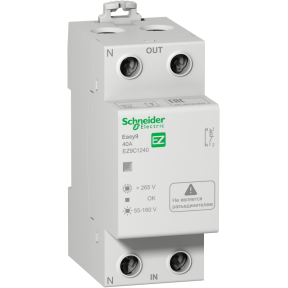 EZ9C1240 Реле напряжения Easy9 1П+Н 40А, 230В