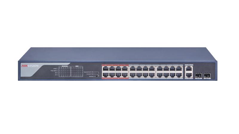 Коммутатор Hikvision DS-3E0326P-E(B)
