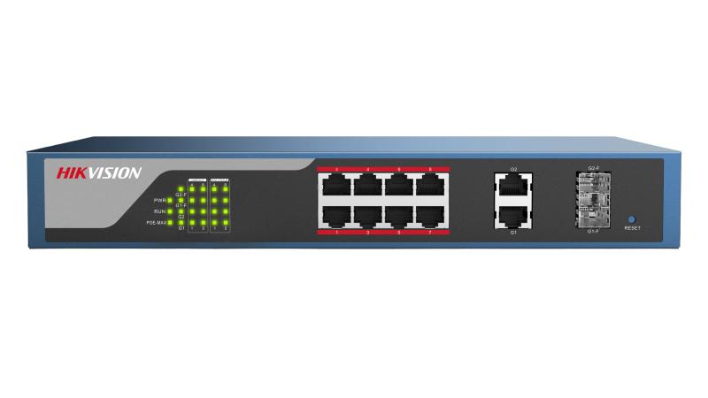 Коммутатор Hikvision DS-3E1310P-E