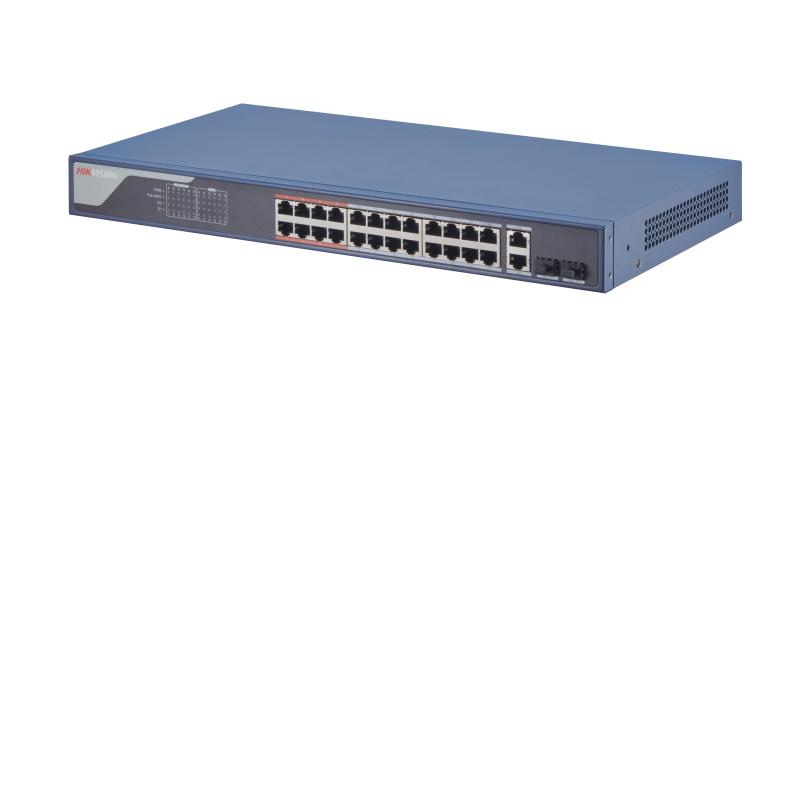 Коммутатор Hikvision DS-3E1326P-SI