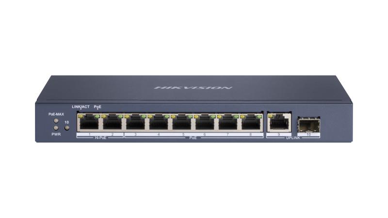 Коммутатор Hikvision DS-3E0510HP-E