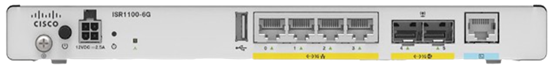 Маршрутизатор Cisco ISR 1100 6-Port PoE - ISR1100-6GLTEGB